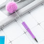 Creative ballpoint pen DIY ball bead pen cute style furry