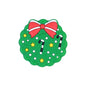 Santa Claus focal snow beads people