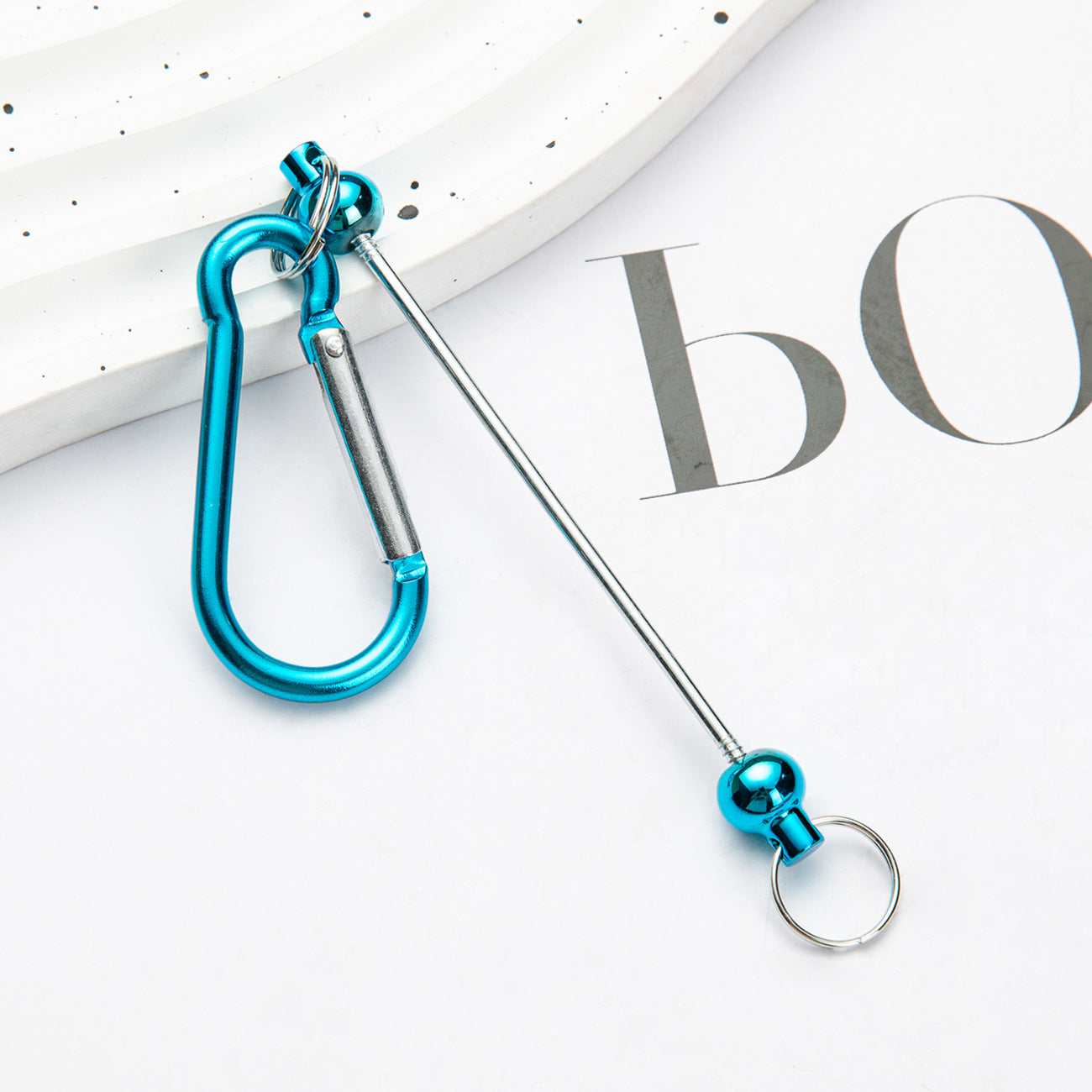 KEY CHAIN DIY mountain buckle D-type lock metal hook