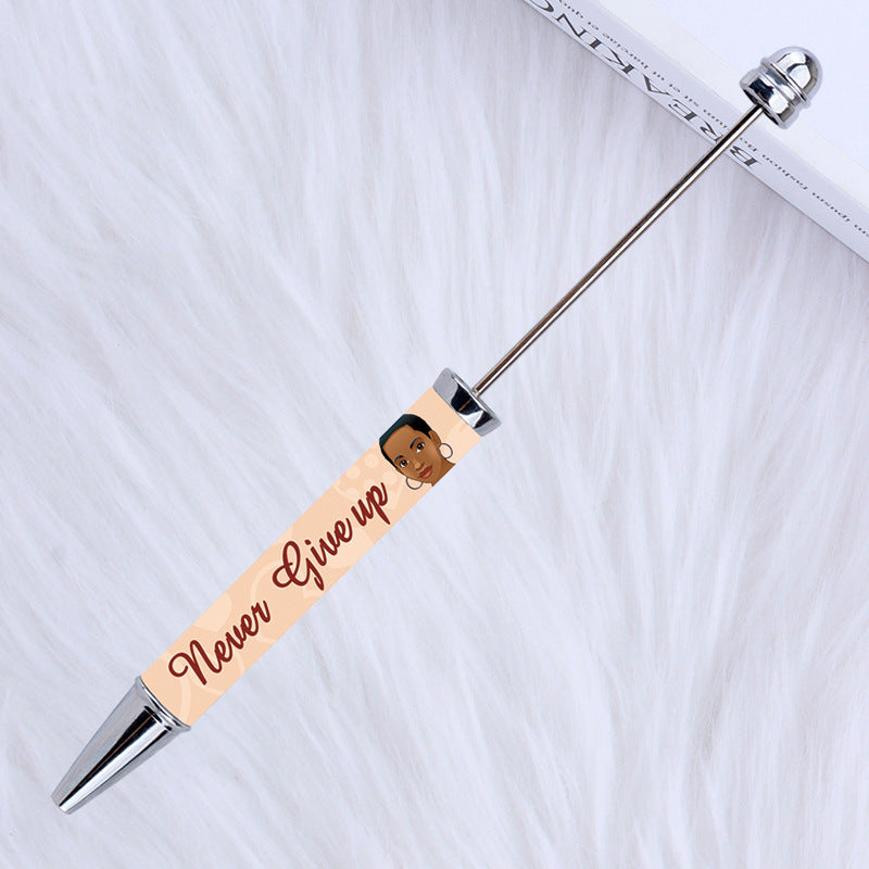 Printed bead pen