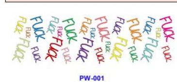 Pen stickers, ballpoint pen stickers