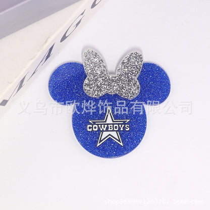 Mickey team acrylic patch