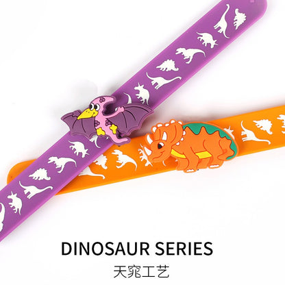 Cartoon animal dinosaur silicone bracelet