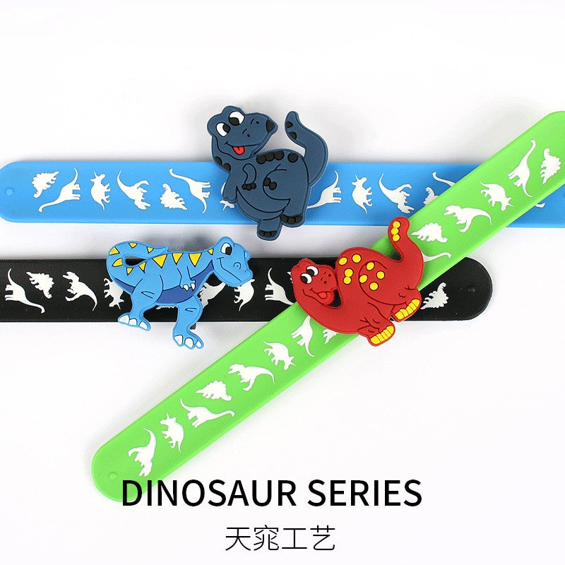 Cartoon animal dinosaur silicone bracelet