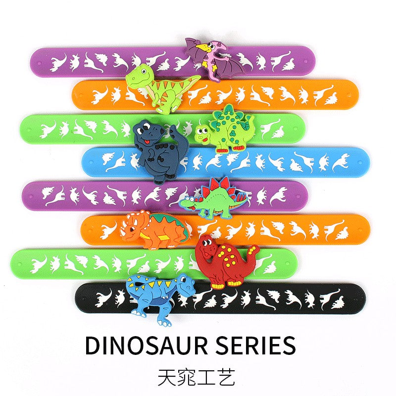 Cartoon animal dinosaur silicone bracelet