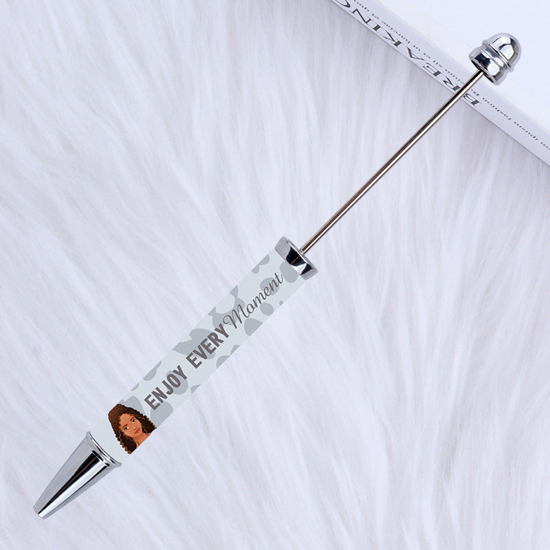 Printed bead pen