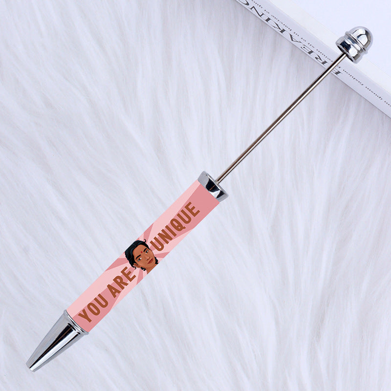 Printed bead pen
