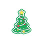 Santa Claus focal snow beads people