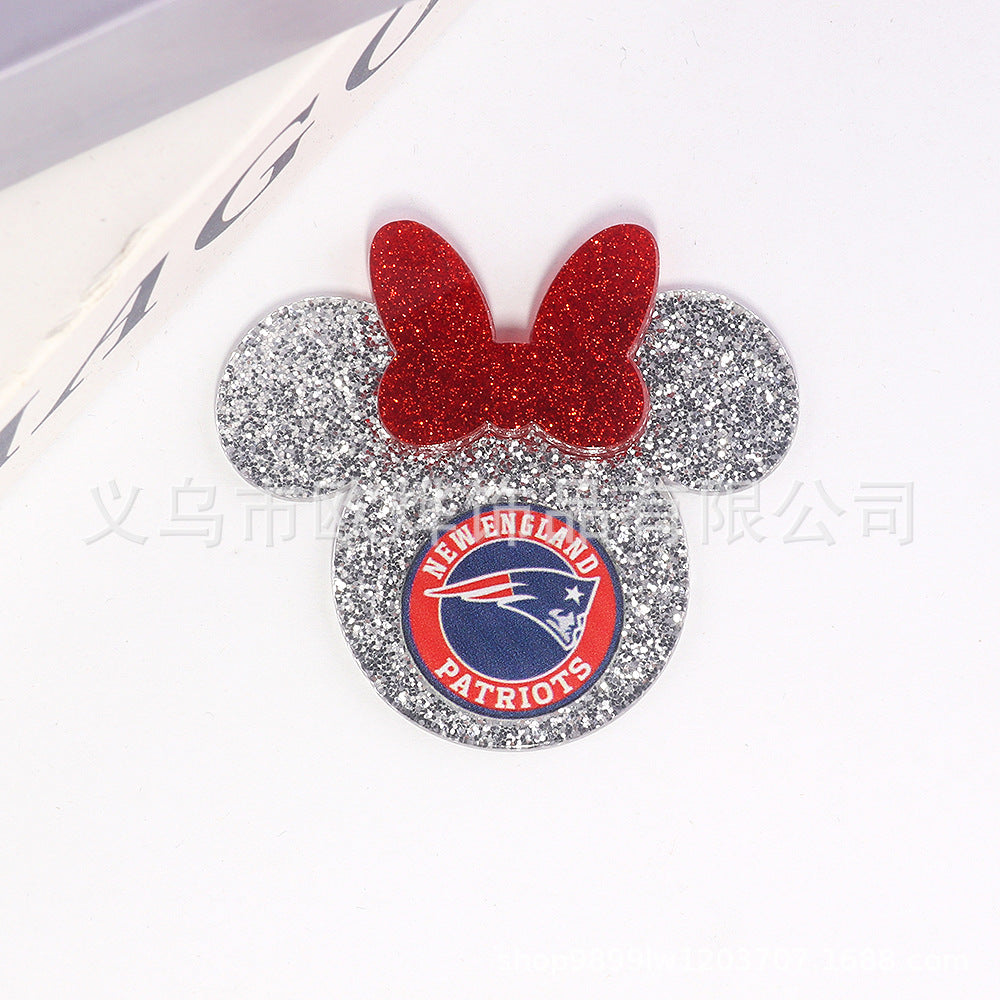 Mickey team acrylic patch