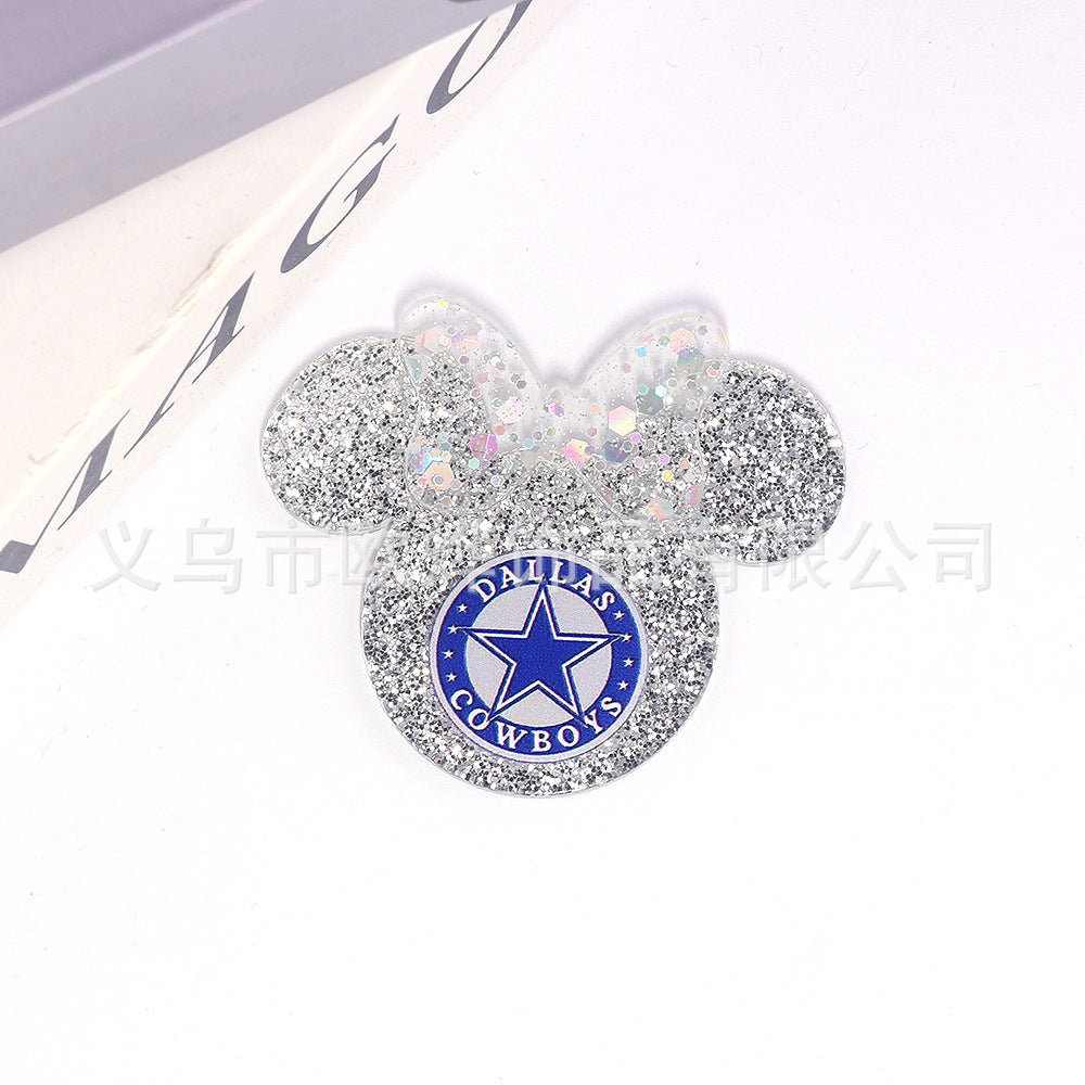 Mickey team acrylic patch