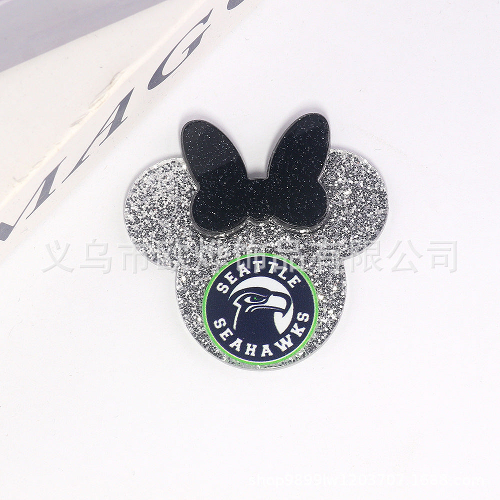 Mickey team acrylic patch