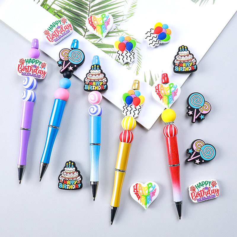 Birthday party decoration silicone beads