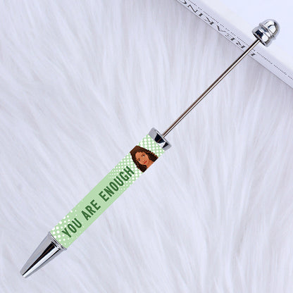 Printed bead pen