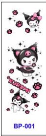 Bead pen sticker