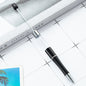Ballpoint pen plastic bead ballpoint pen