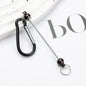 KEY CHAIN DIY mountain buckle D-type lock metal hook