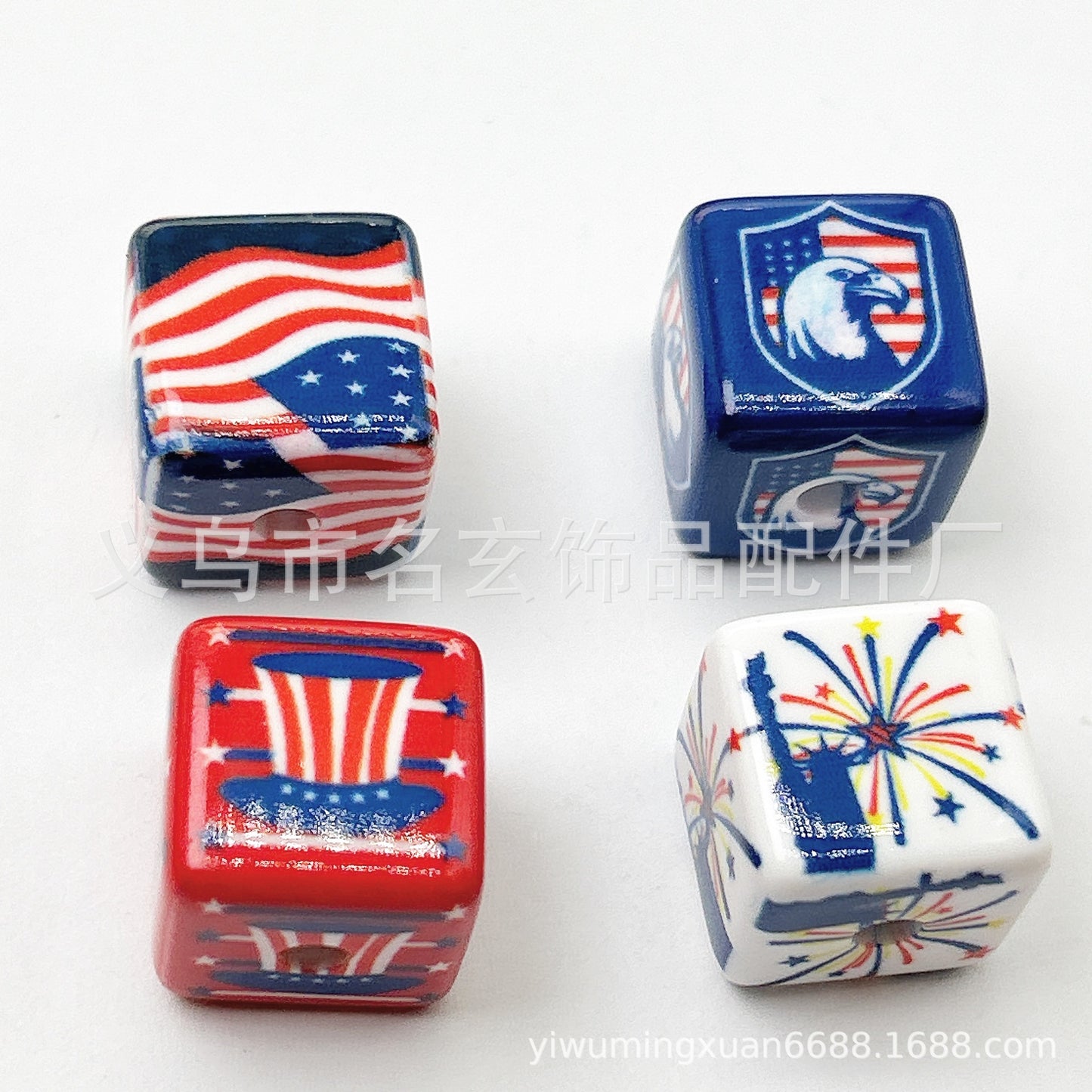 Square bead bead acrylic