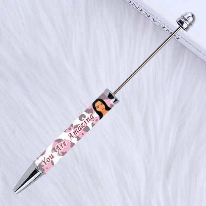 Printed bead pen