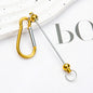 KEY CHAIN DIY mountain buckle D-type lock metal hook
