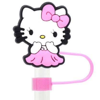 KT cat silicone straw cap