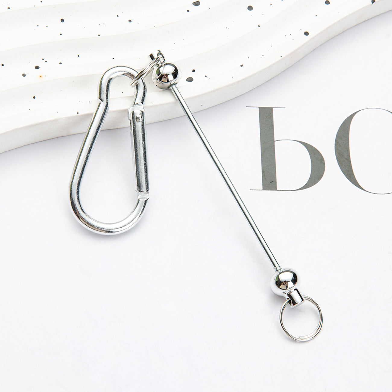 KEY CHAIN DIY mountain buckle D-type lock metal hook