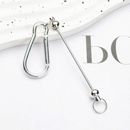 KEY CHAIN DIY mountain buckle D-type lock metal hook
