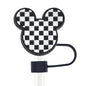Silicone straw cap   Wearing ears on the head