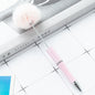 Creative ballpoint pen DIY ball bead pen cute style furry
