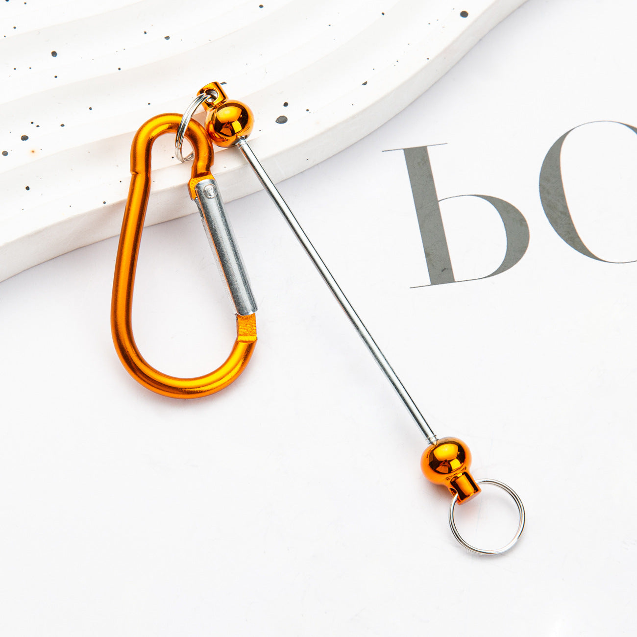 KEY CHAIN DIY mountain buckle D-type lock metal hook