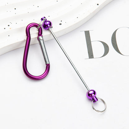 KEY CHAIN DIY mountain buckle D-type lock metal hook