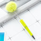 Creative ballpoint pen DIY ball bead pen cute style furry