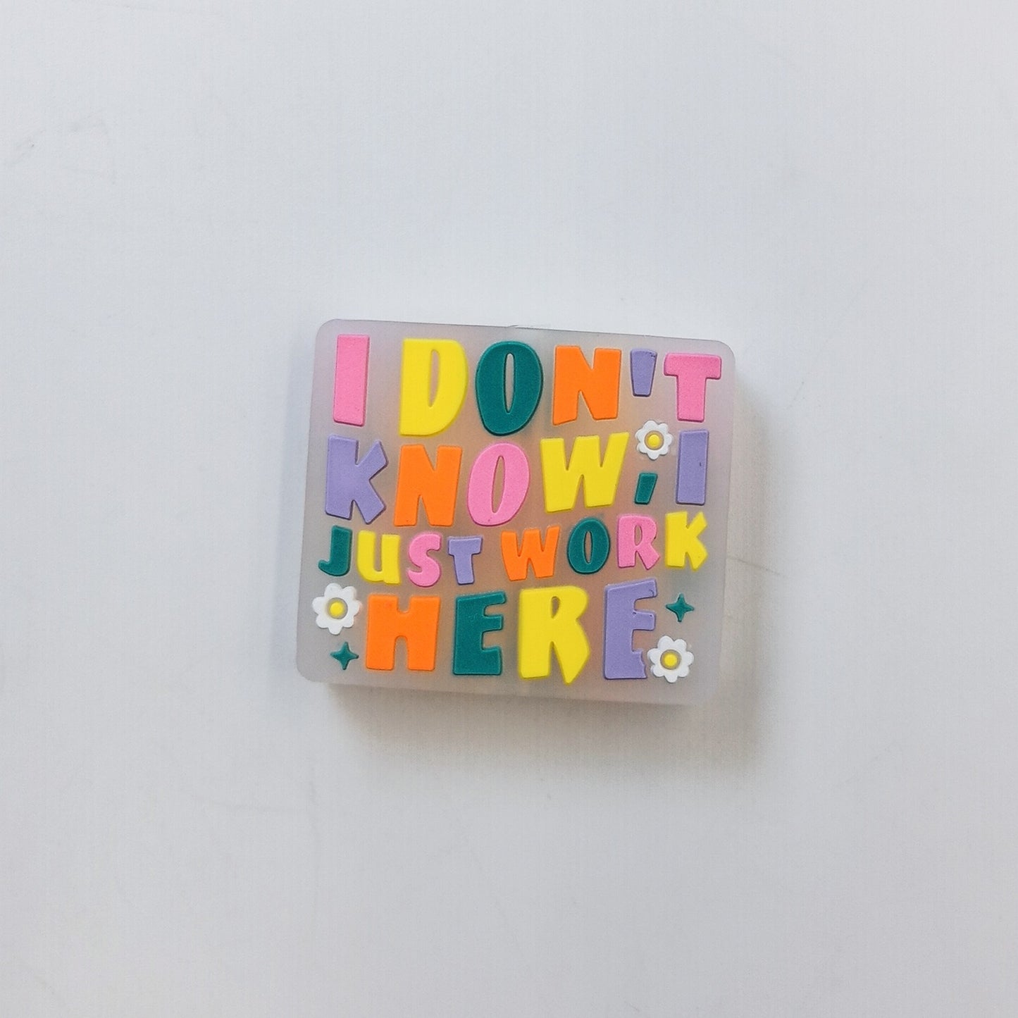 Billboard silicone DIY bead
