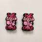 Fancy cross silicone DIY bead
