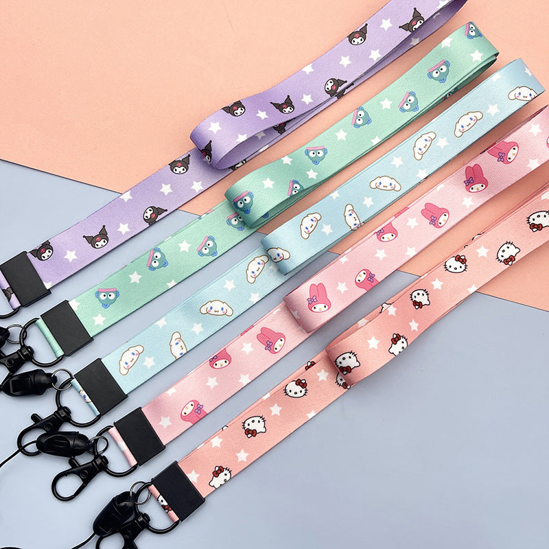 Mobile cartoon lanyard
