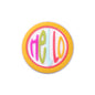 Smiling silicone beads