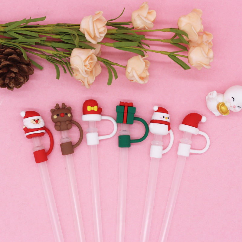 Christmas straw hat