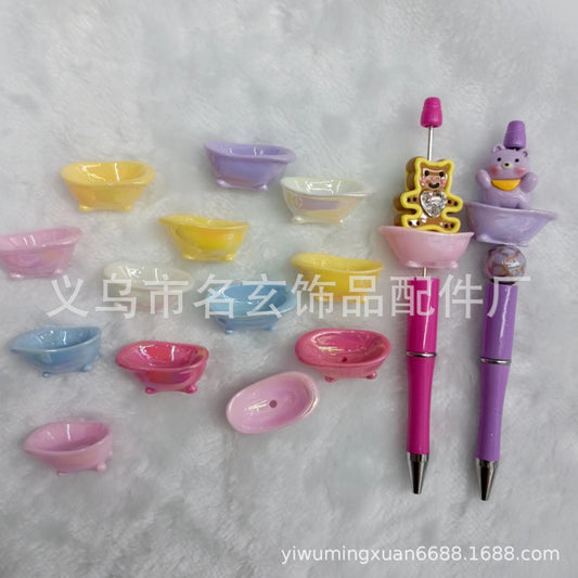 Bath plate beads Beads acrylic
