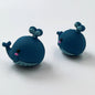 Whale 3D stereoscopic silicone cute cartoon