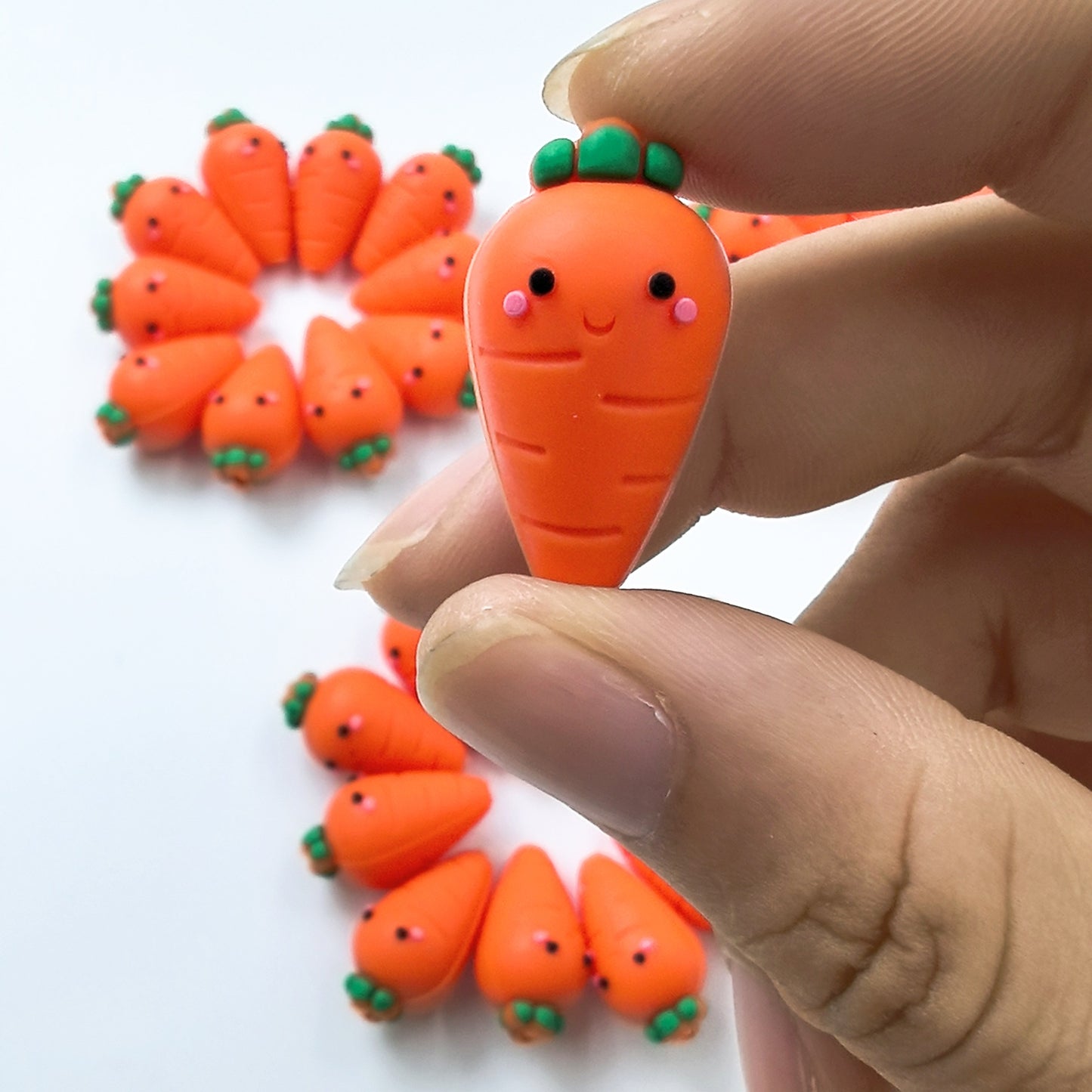 Carrot 3D  silicone cute cartoon