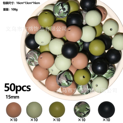 Daisy Silicone Beads