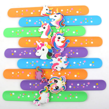 Colorful Unicorn snap ring