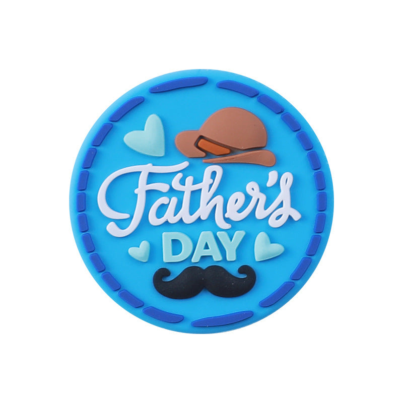 Father's Day Silicone Beads