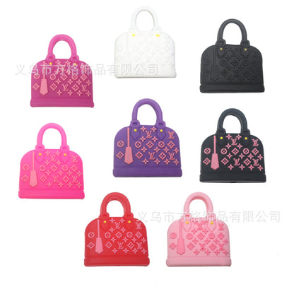 Big brand design bag with silicone beads