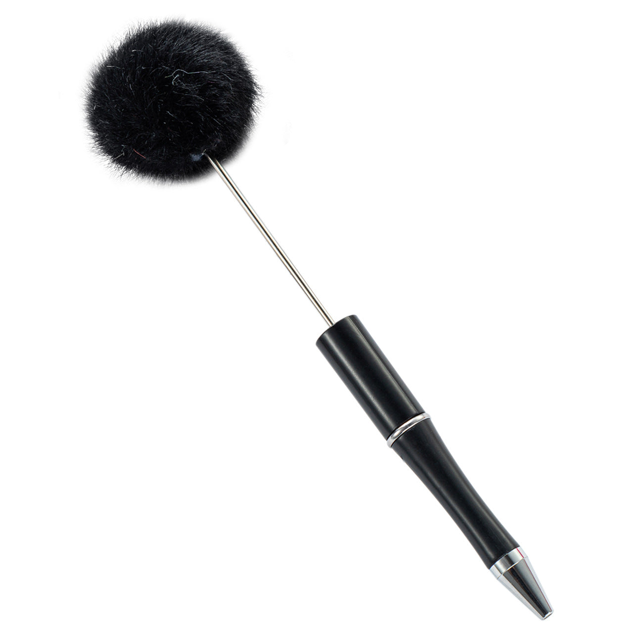Creative ballpoint pen DIY ball bead pen cute style furry
