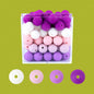 4 colors, 40 mixed dispersion beads