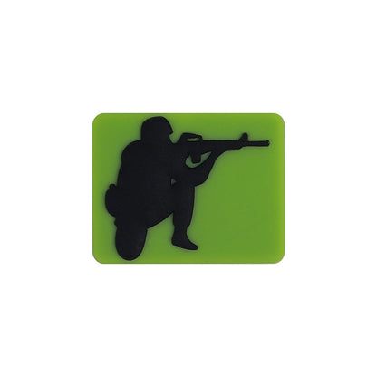 Funny silicone beads