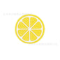 Fruit Lemon Silicone Beads focal