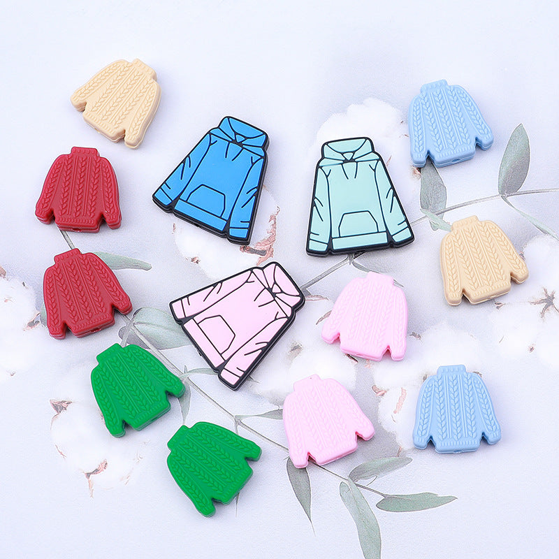 New hoodie silicone beads