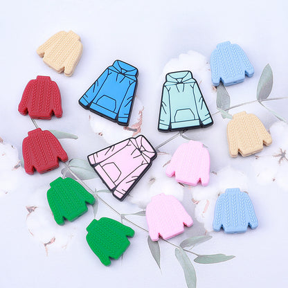 New hoodie silicone beads