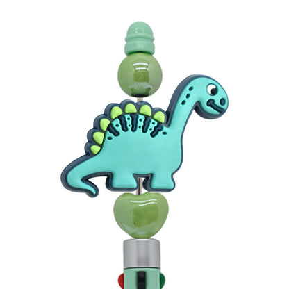 Cartoon dinosaur focal